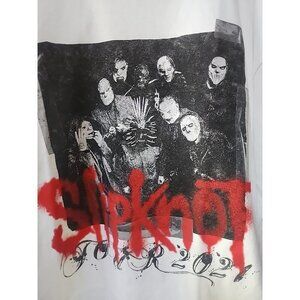 Slipknot Men's 2xl Concert Tour 2021 Knotfest Tee T-Shirt A107 New Excellent